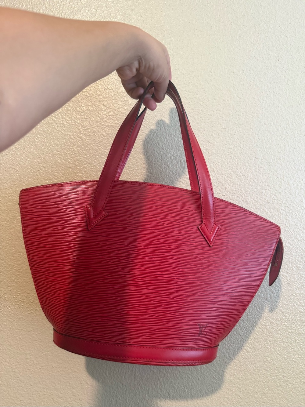 Louis Vuitton Epi Leather Saint Jacques Top-Handle Bag